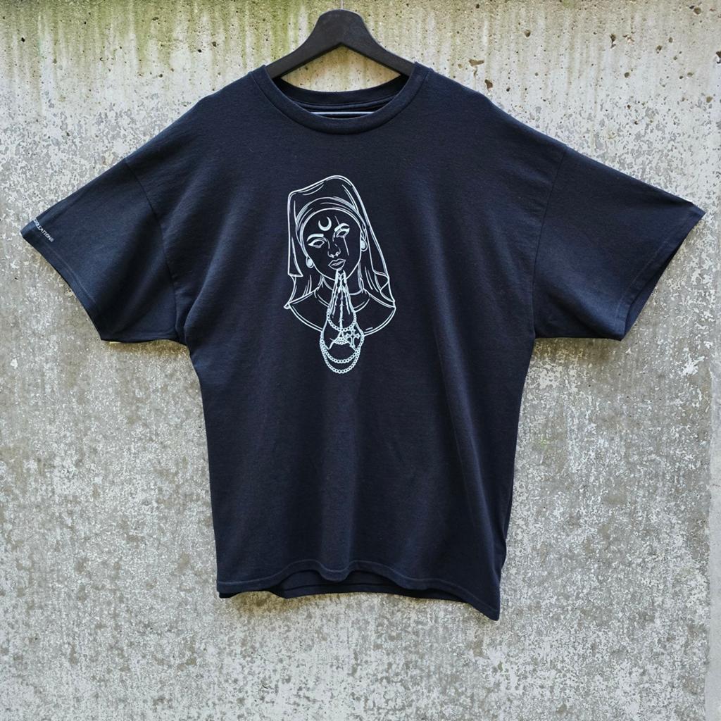 Zwart gothic non alternatief t-shirt unisex maat XL, Zwart, Maat 46/48 (XL) of groter, Nieuw, Ophalen of Verzenden
