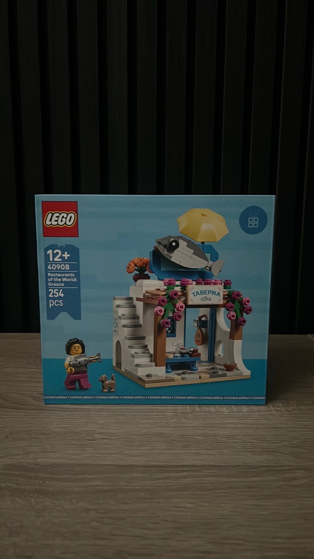 Lego 40908 Restaurants of the world Greece, Ophalen of Verzenden, Zo goed als nieuw