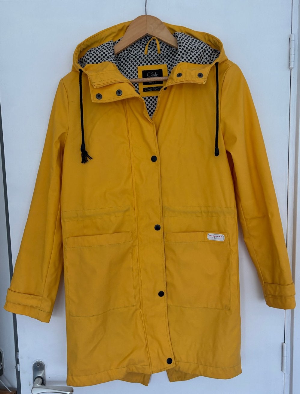 Gele regenjas Clockhouse C&A maat 34 (XS), Kleding | Dames, Ophalen of Verzenden, Gedragen, Maat 34 (XS) of kleiner, Geel