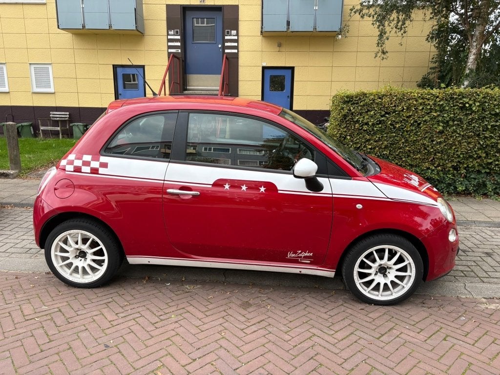 Fiat 500 1.2 bj 2010 semi-automaat 94000 km, Auto's, Euro 5, Stof, 1242 cc, 400 kg