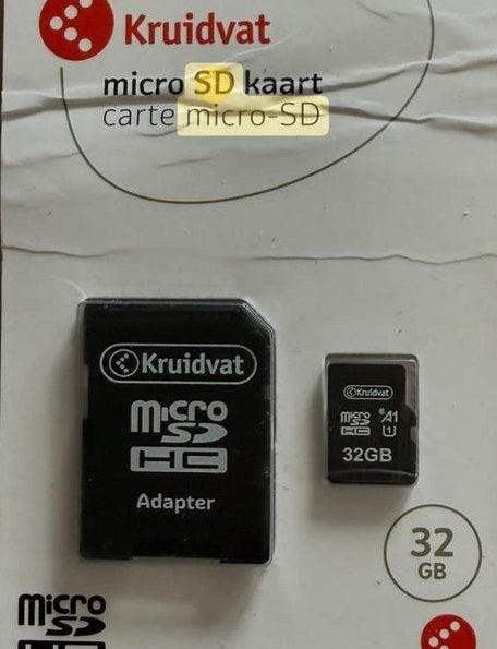 Micro sd kaart 32gb nieuw, SD, 32 GB, Nieuw, Ophalen of Verzenden