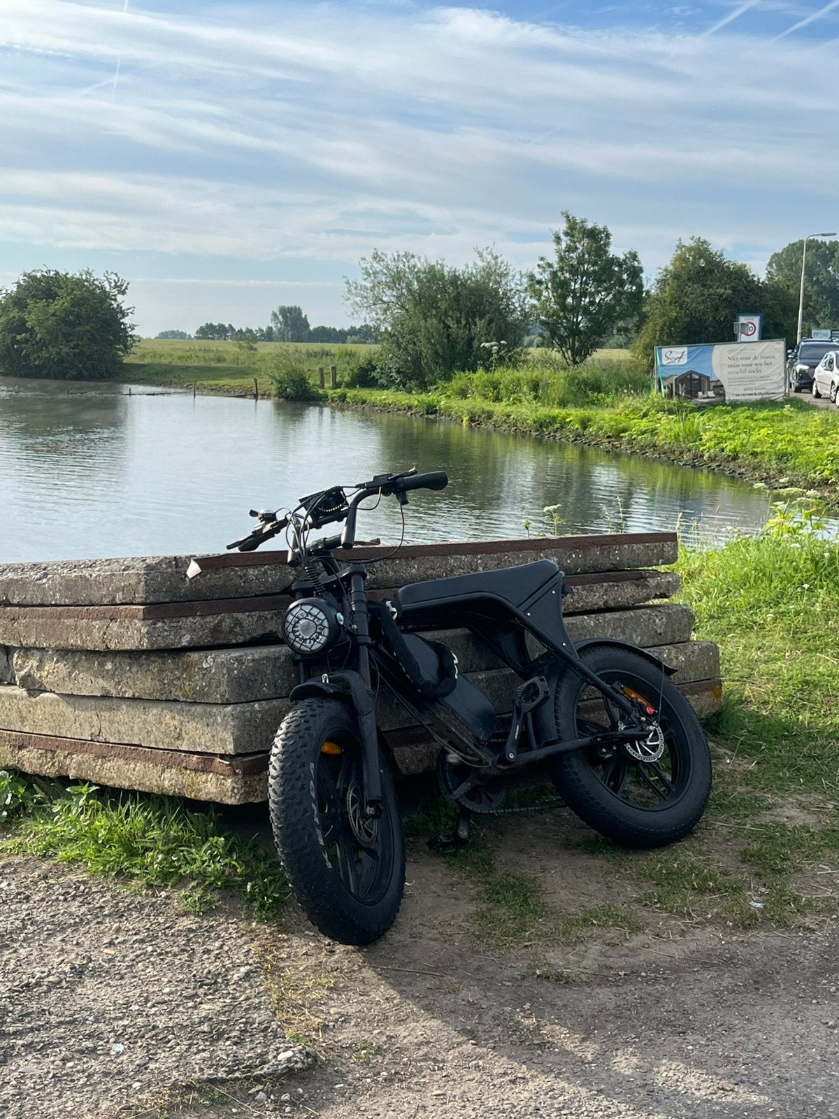 Fatbike c80, Gebruikt, 47 tot 51 cm, 50 km per accu of meer, Ophalen
