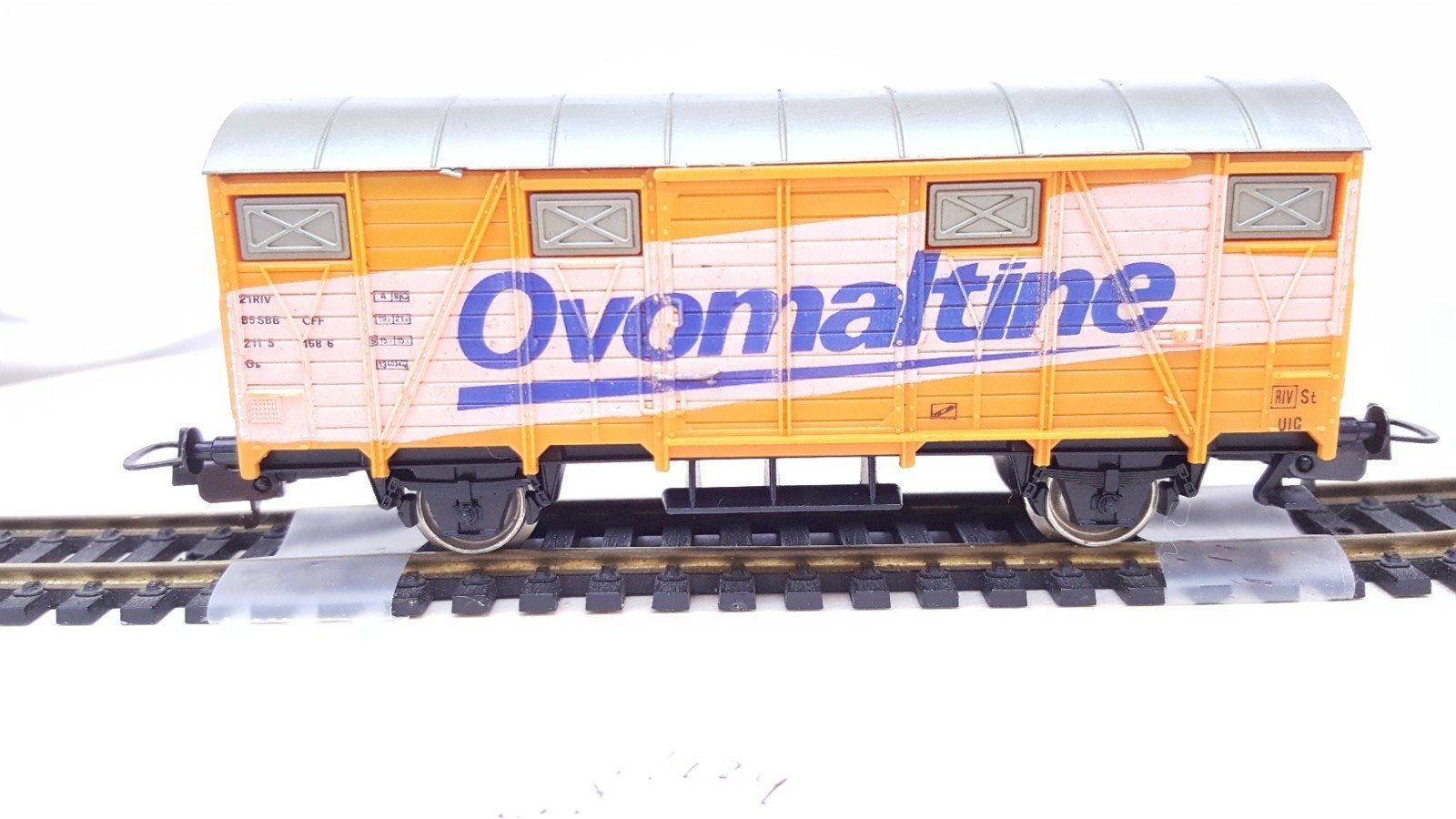 Lima H0 3154 SBB Ovomaltine  goederen wagen 1976 nieuwstaat, Hobby en Vrije tijd, Modeltreinen | H0, Gelijkstroom, Wagon, Ophalen of Verzenden