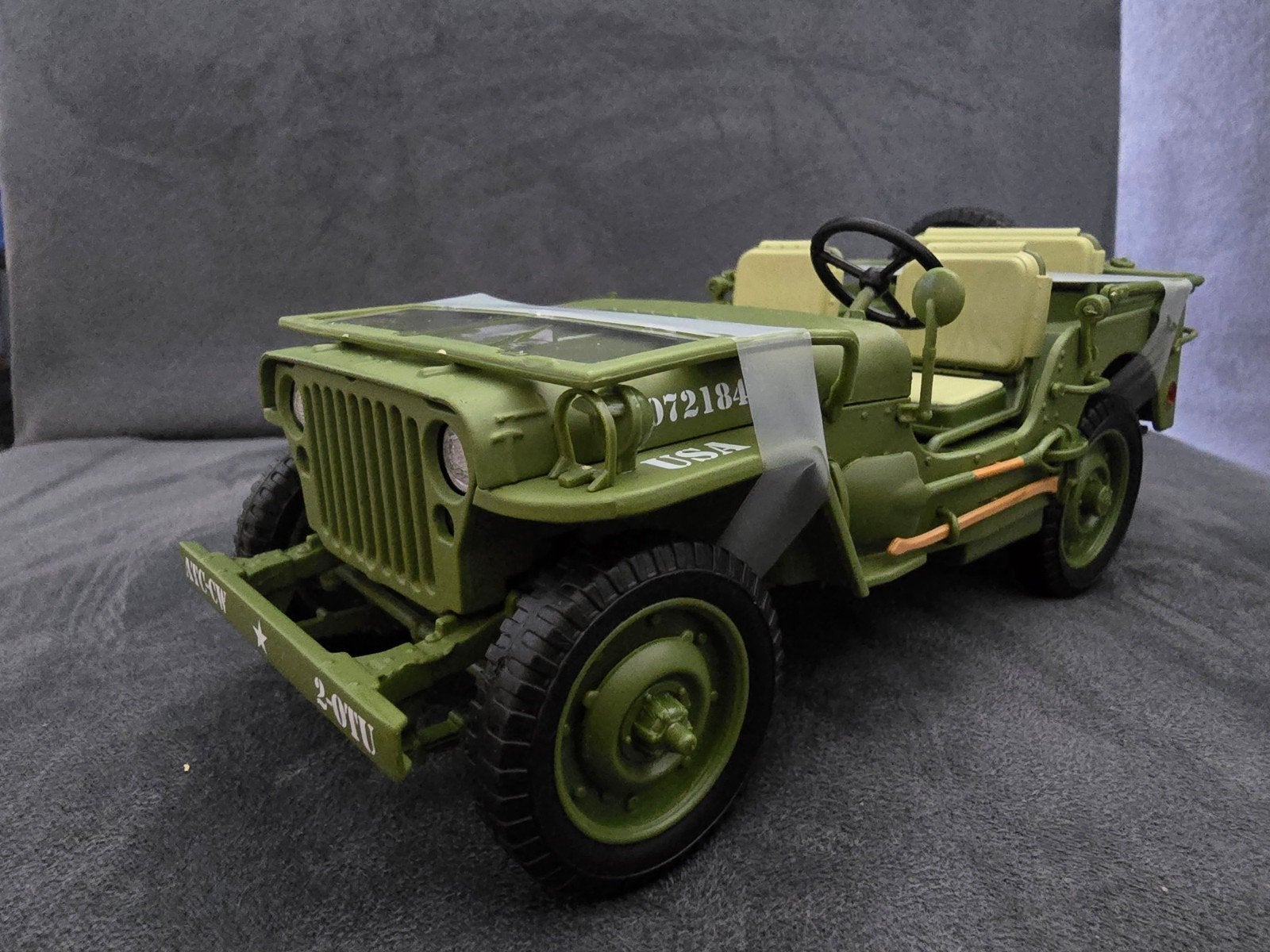 Jeep Willy's "Military Police" American Diorama 1:18, Hobby en Vrije tijd, Modelauto's | 1:18, Overige merken, Christian@diecastcompany.nl