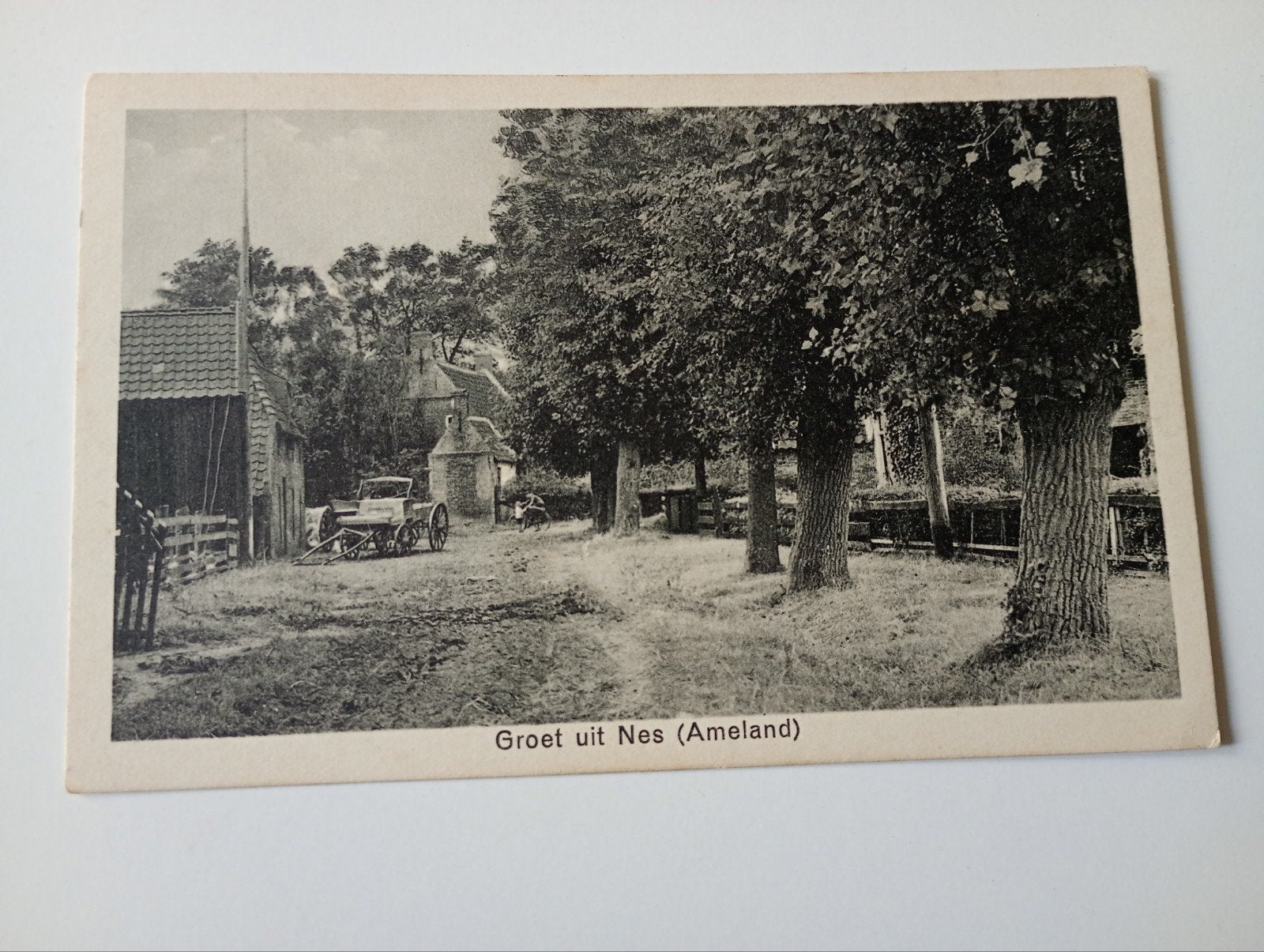 Ameland Nes 1928, Ophalen of Verzenden, 1920 tot 1940, Ongelopen, Waddeneilanden