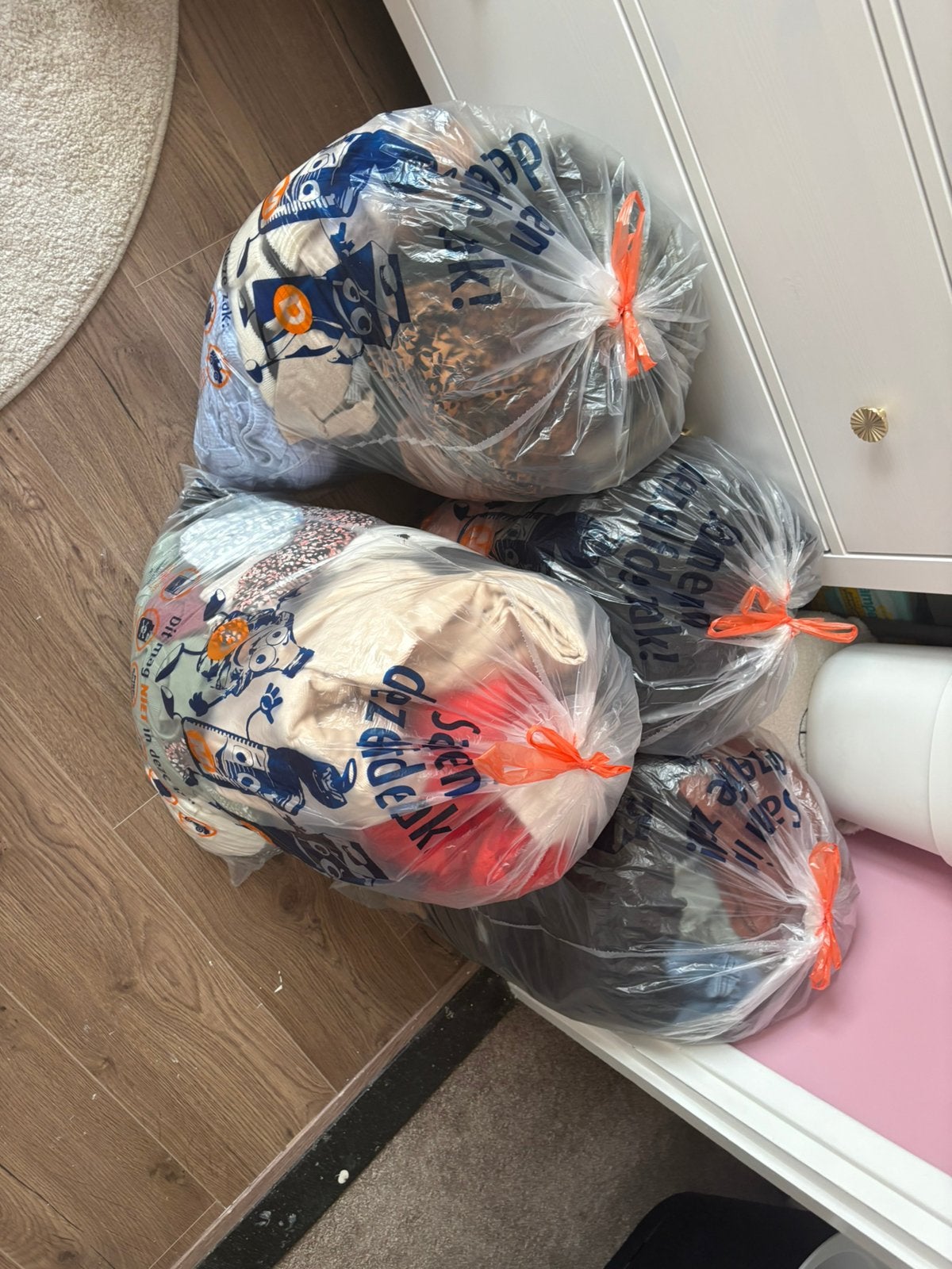 4 zakken zwangerschapskleding, Kleding | Dames, Ophalen, Zo goed als nieuw, Maat 38/40 (M), Jurk