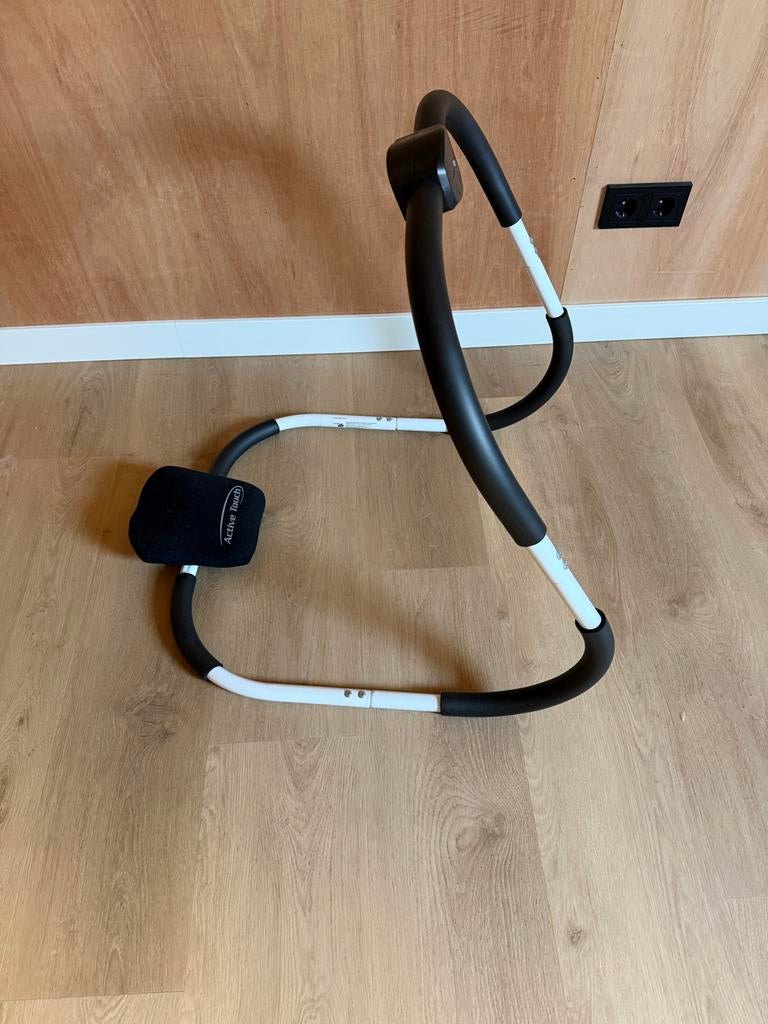 Complete buikspier training set: mat, trainer, roller, Ophalen, Gebruikt, Buik, Fitnessmat