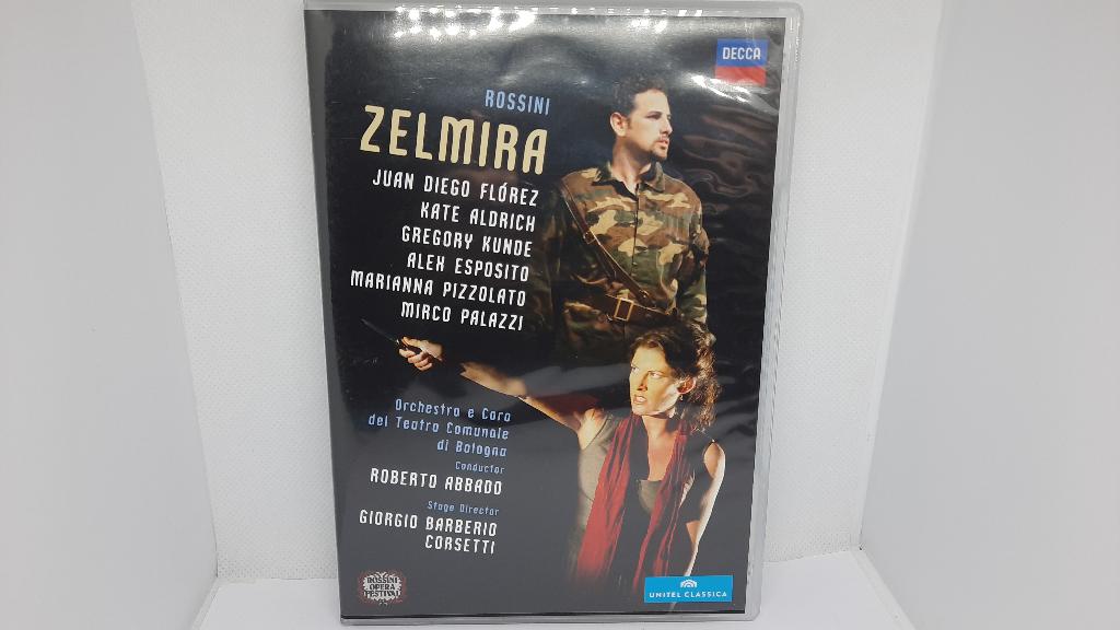 Rossini - Zelmira / Juan Diego Florez Decca Opera DVD, Alle leeftijden, Ophalen of Verzenden, Gebruikt, Muziek en Concerten