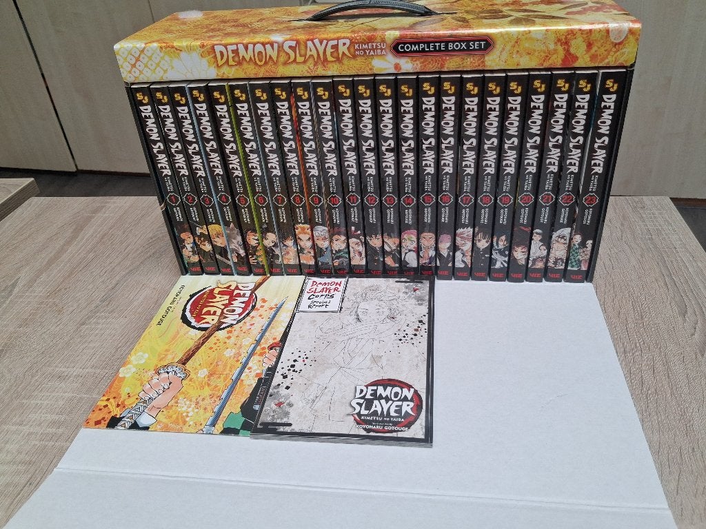 Demon Slayer Complete Boxset Volume 1-23 (engelstalig), Ophalen, Koyoharu Gotouge, Complete serie of reeks, Zo goed als nieuw