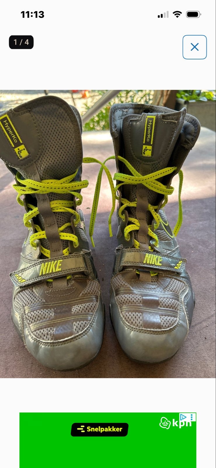 Nike Hyperko boksschoenen, Overige, Maat M, Ophalen of Verzenden, Vechtsportschoenen