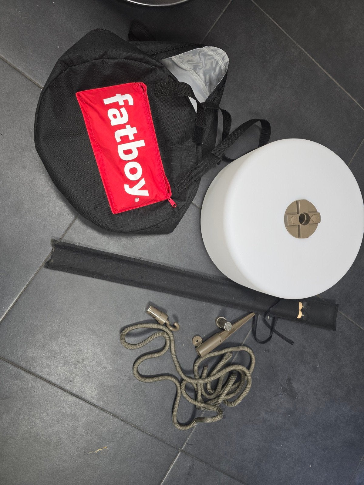 Fatboy le swinger met accessoires, Ophalen of Verzenden, Zo goed als nieuw, Modern, Scandinavisch, Industrieel