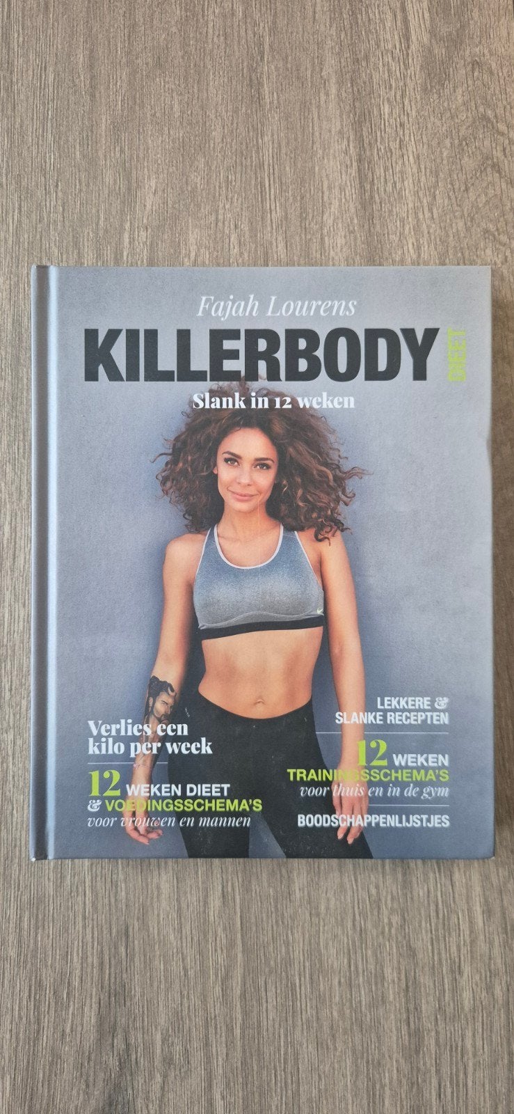 Fajah Lourens Killerbody: Slank in 12 weken, Ophalen of Verzenden, Zo goed als nieuw, Dieet en Voeding, Fajah Lourens