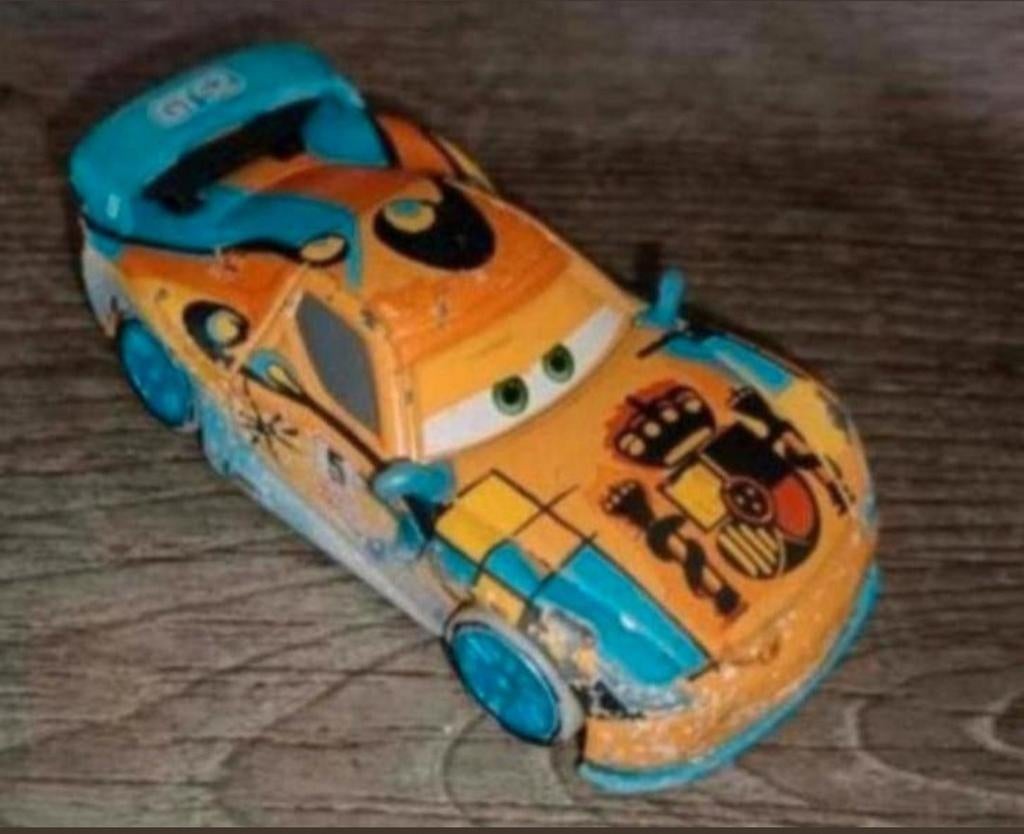 🚙metalen cars ice racer: miguel camino🚙, Kinderen en Baby's, Speelgoed | Speelgoedvoertuigen, Verzenden, Gebruikt