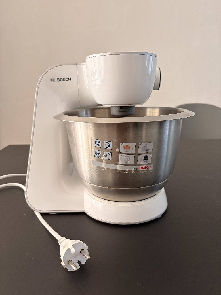 Keukenmachine - BOSCH MUM54230, 4 liter of meer, Ophalen, Gebruikt, 3 snelheden of meer