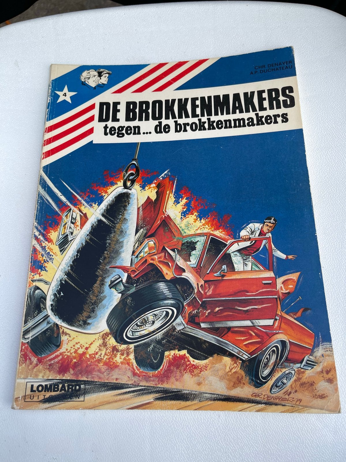 De Brokkenmakers tegen... de brokkenmakers - Eerste druk 197, Boeken, Eén stripboek, Ophalen of Verzenden, Gelezen