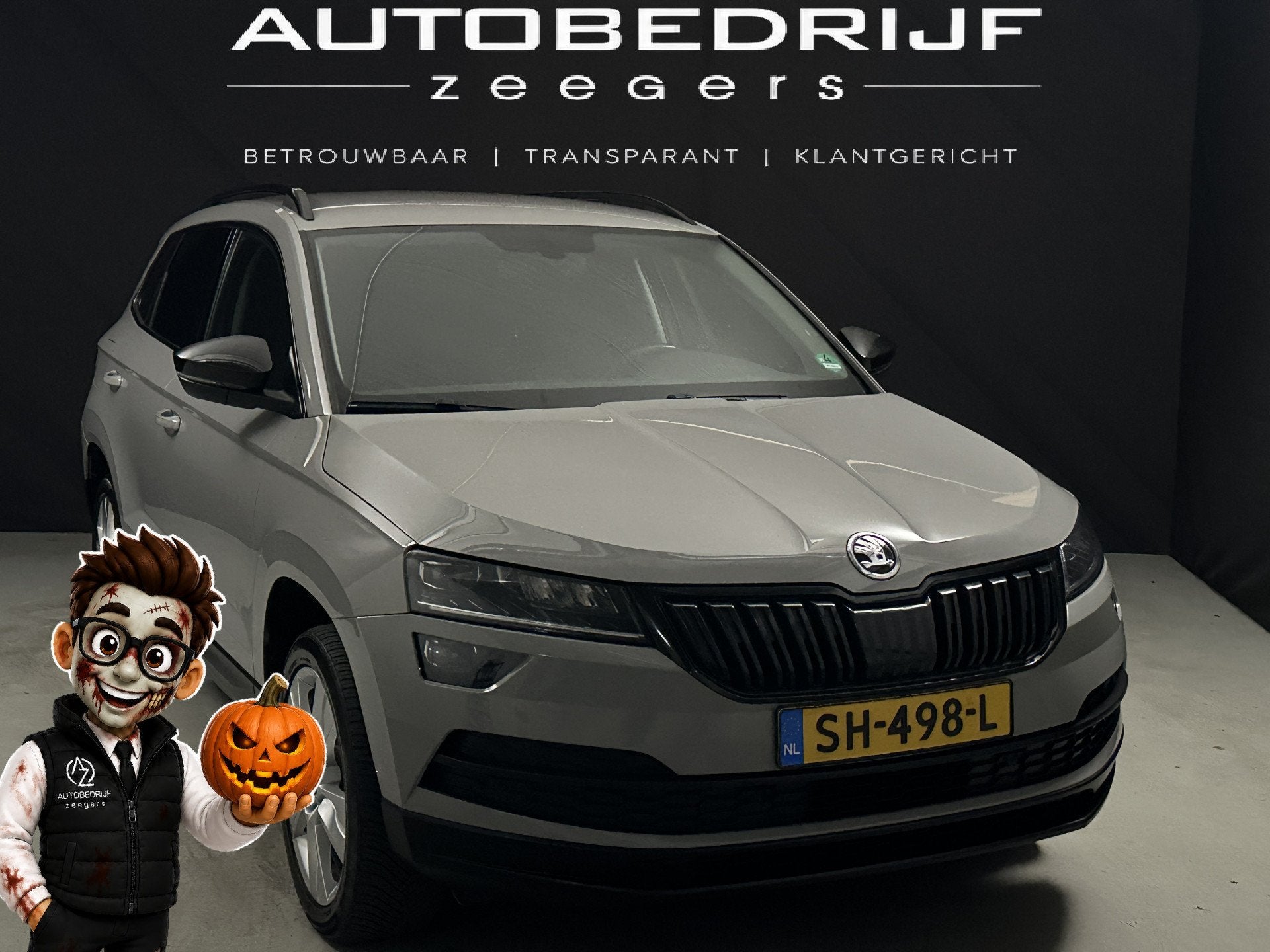 Skoda Karoq 1.0 TSI Style Business *Full Options*NAP*, Voorwielaandrijving, Gebruikt, Euro 6, 116 pk