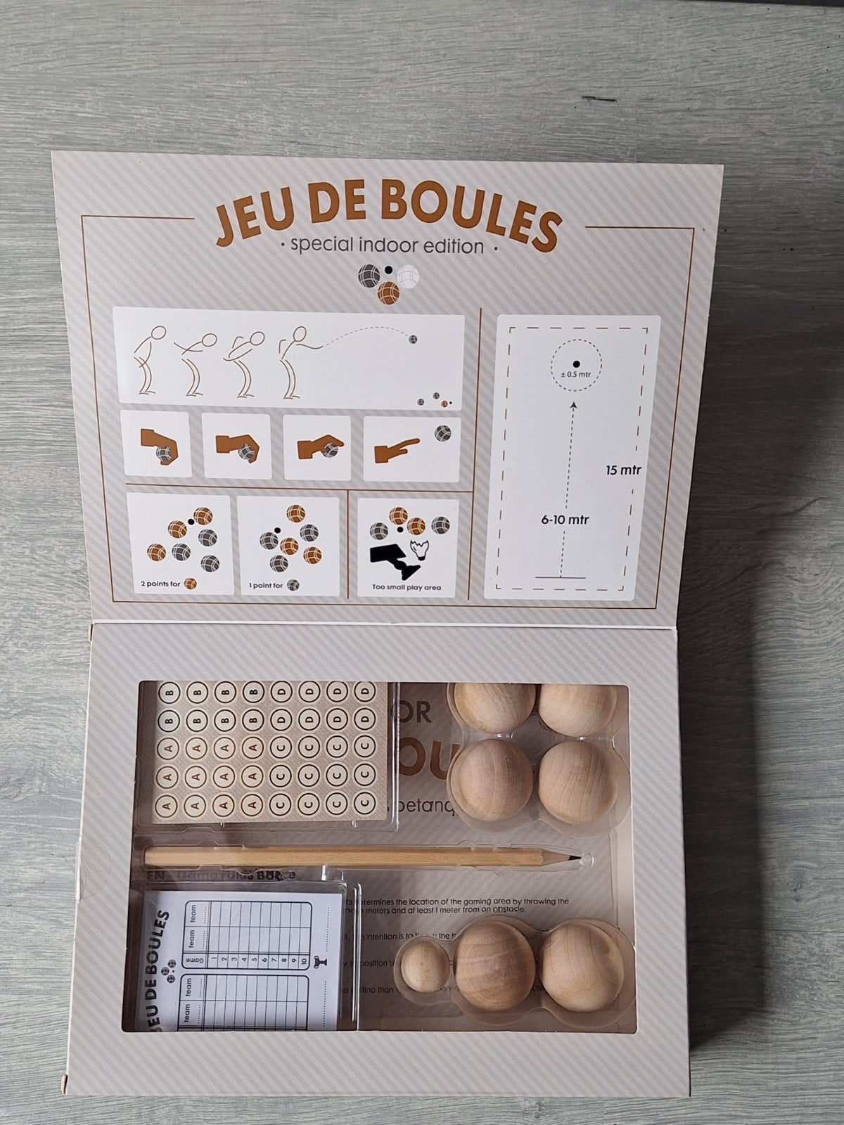 Mini Jeu de Boules setje, Ophalen of Verzenden, Nieuw