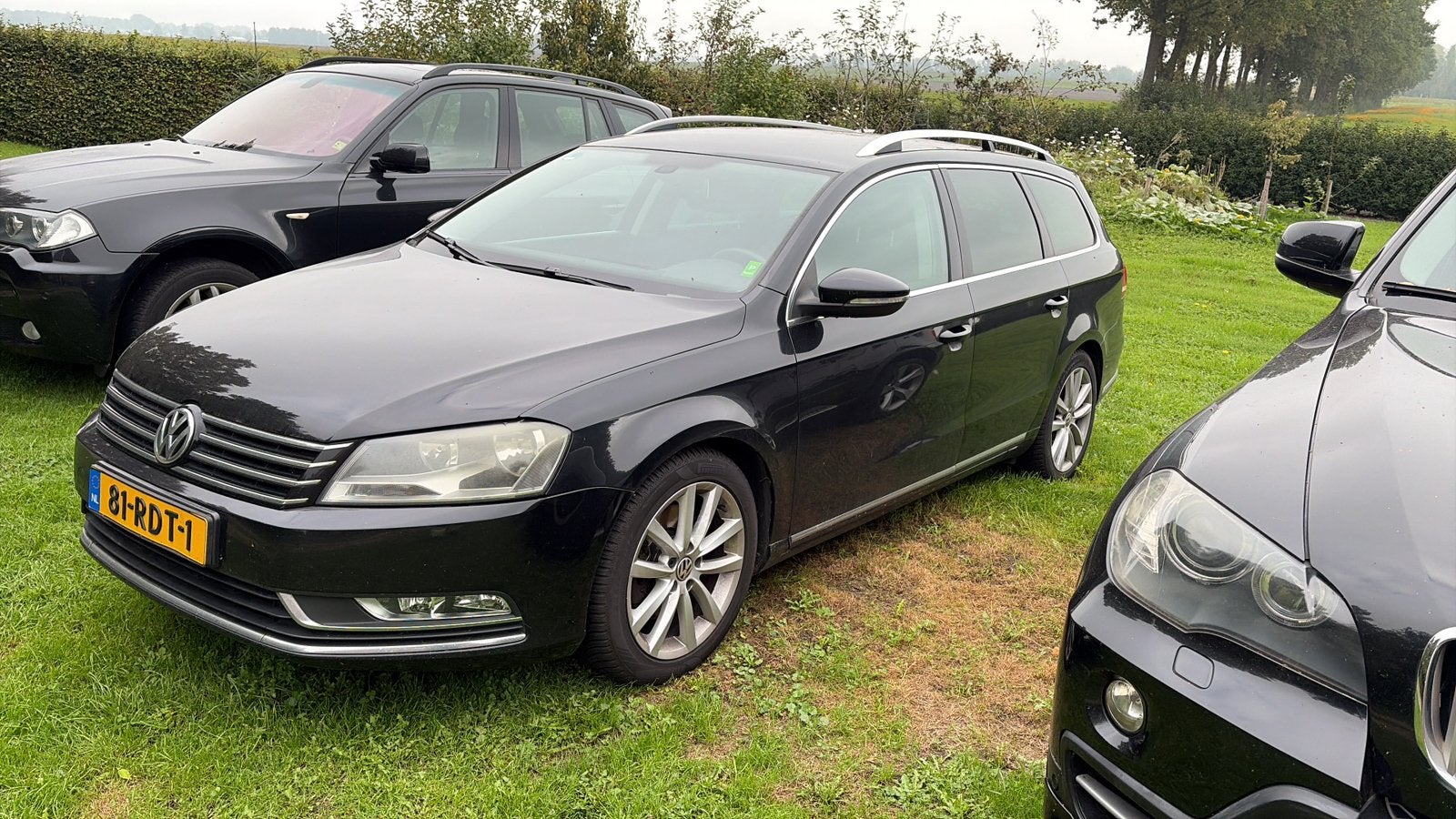 Volkswagen Passat 1.6 TDI 77KW Bluemotion Variant 2011 Zwart, Auto's, Voorwielaandrijving, Euro 5, Stof, Zwart
