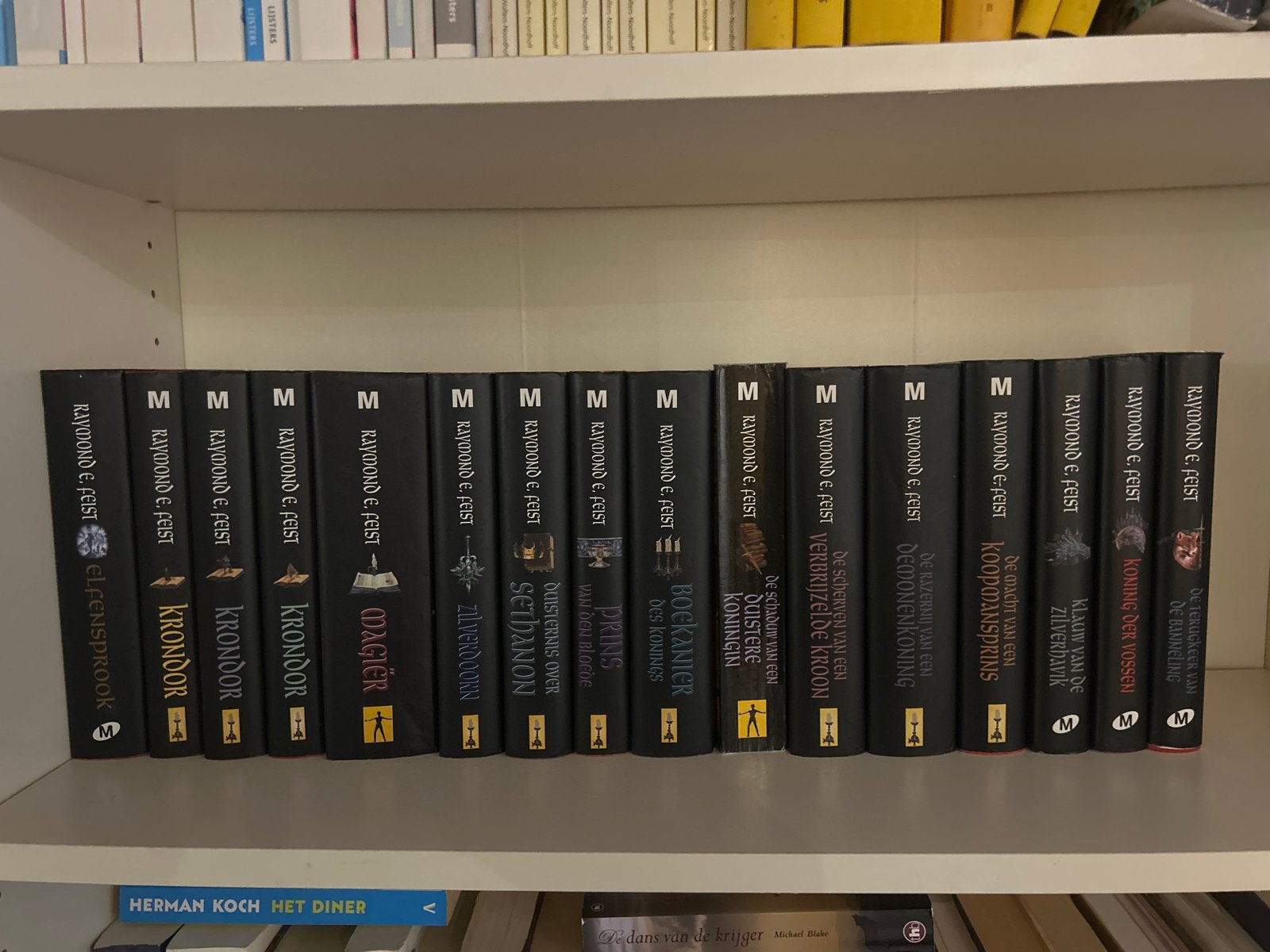 Raymond E. Feist - Grote collectie fantasy boeken, Ophalen of Verzenden, Zo goed als nieuw