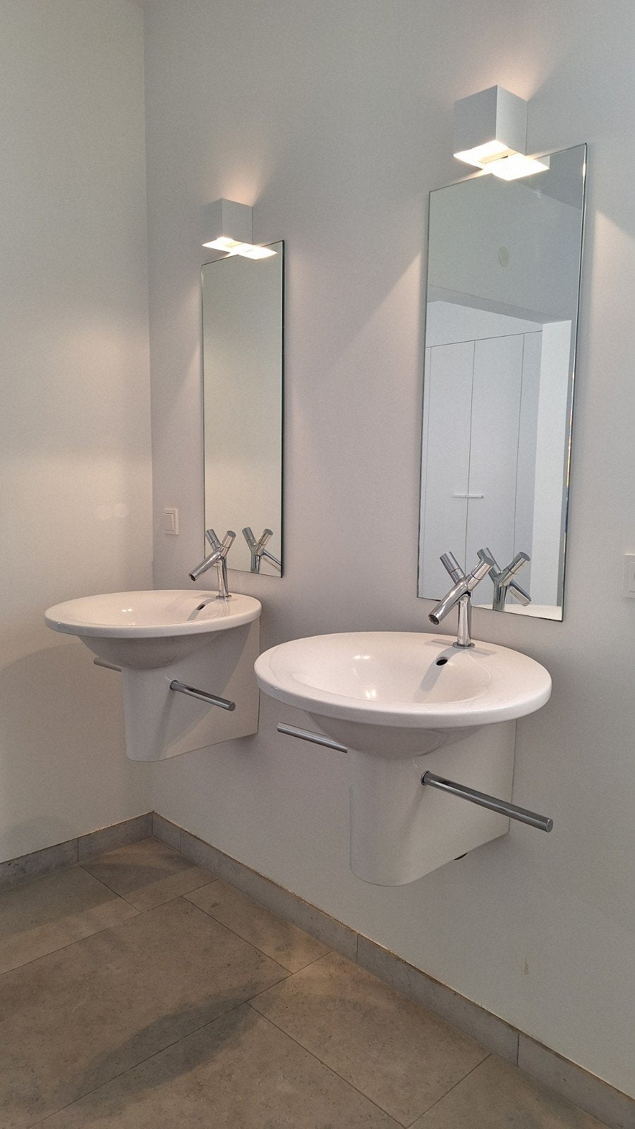 2 x Axor Starck Wastafelmengkraan Chroom, Ophalen of Verzenden, Nieuw, Chroom, Kraan
