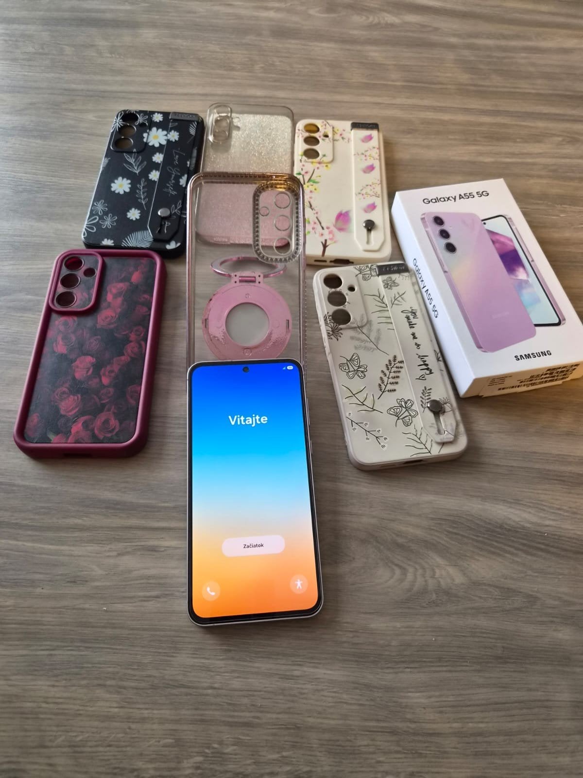 samsung Galaxy A55 5G, Telecommunicatie, Ophalen, Zo goed als nieuw