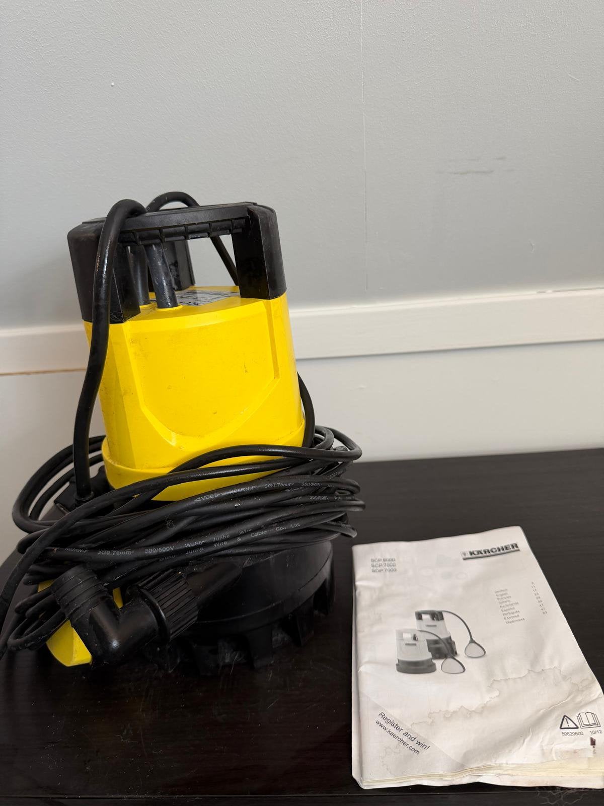 Karcher Dompelpomp SDP 7000, Ophalen, Zo goed als nieuw, Dompelpomp