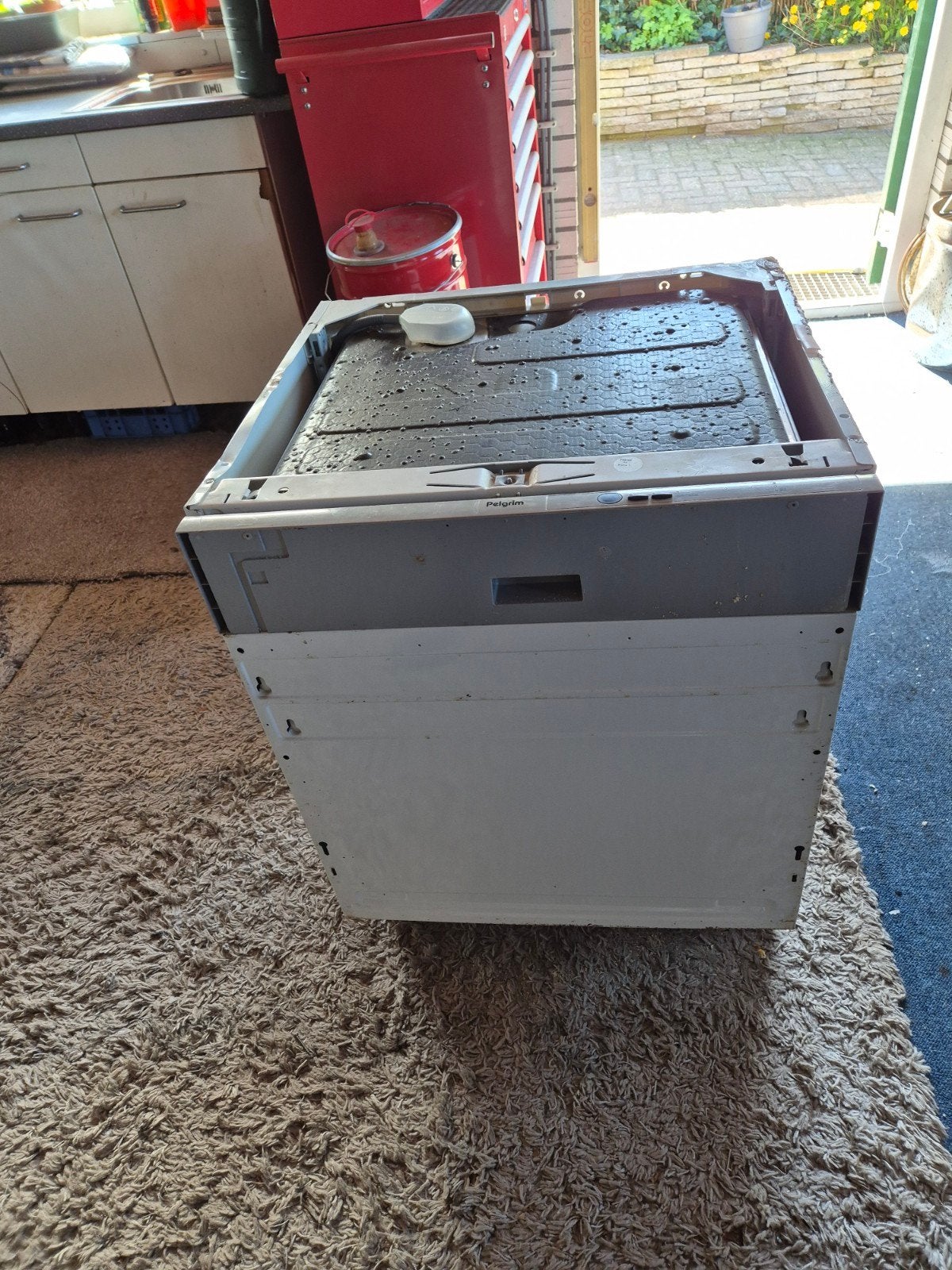 Gebruikte Pelgrim Inbouw Vaatwasser - Goede Staat, Witgoed en Apparatuur, Vaatwasmachines, Ophalen of Verzenden, Gebruikt, Inbouw