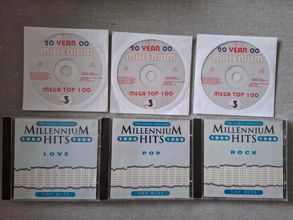 Millennium Hits CD Boxset - Jaren '80 en 2000 verzamel-CD's, Ophalen of Verzenden, Gebruikt, Pop, Boxset