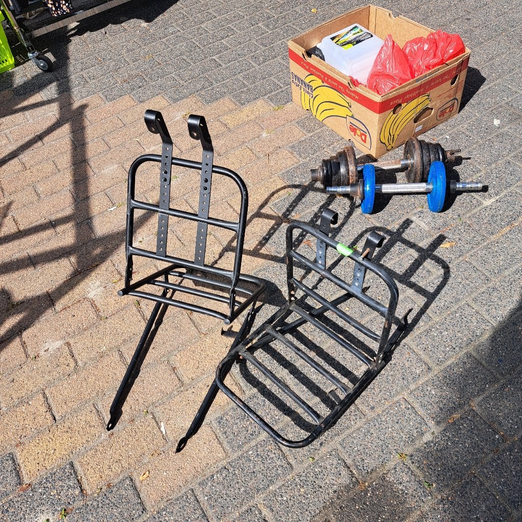 Fiets rekjes voordrager, Fietsen en Brommers, Fietsaccessoires | Bagagedragers, Ophalen, Gebruikt