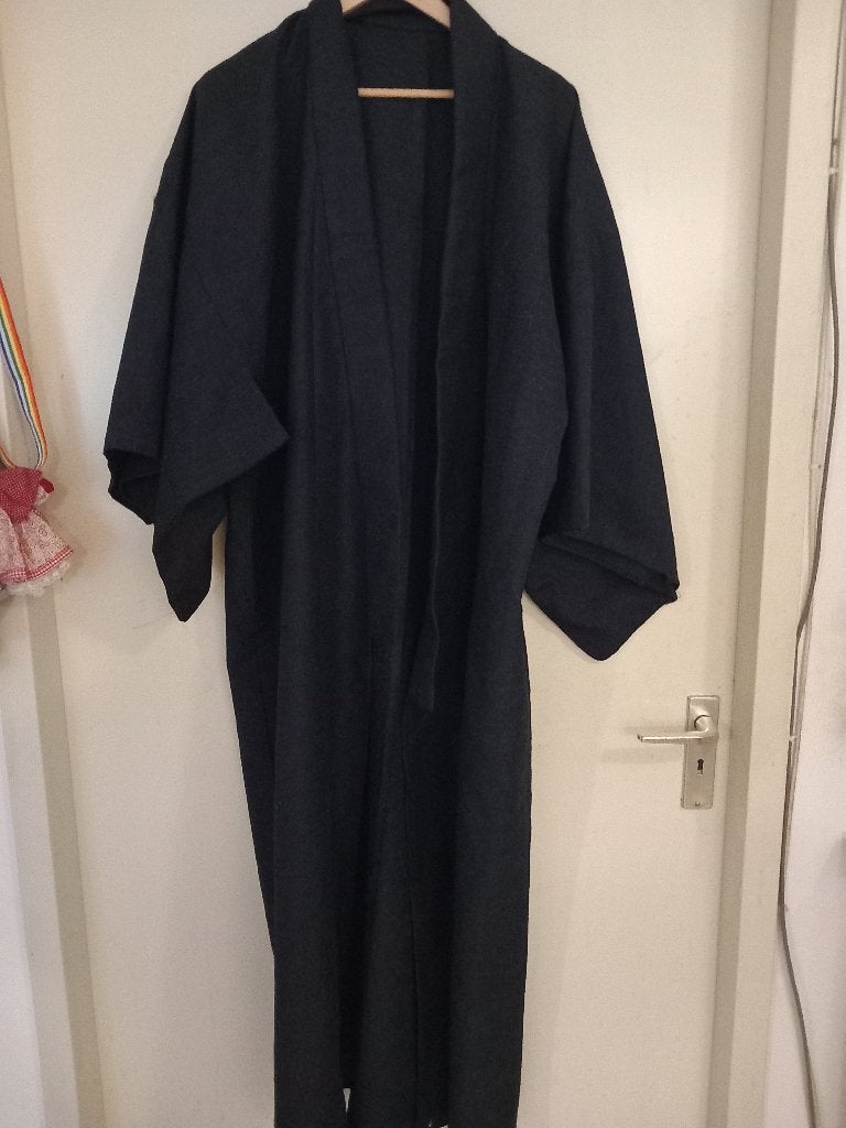 Donkerblauwe yukata en haori, Ophalen of Verzenden, Heren, Onbekend