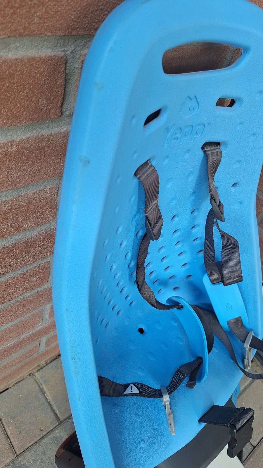 Yepp achterstoeltje, Achterzitje, Yepp, Ophalen, 15 t/m 25 kg