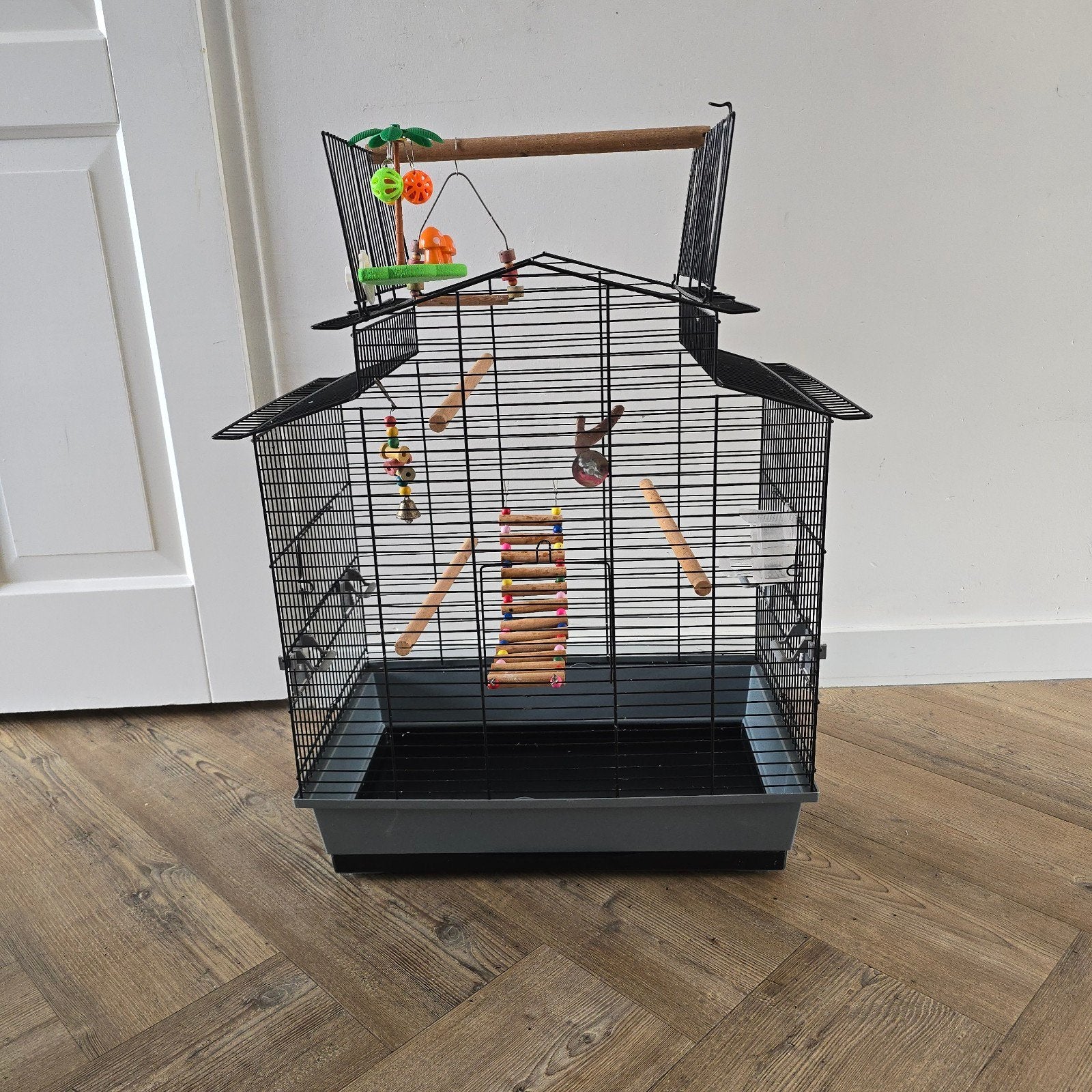 parkietenkooi, vogelkooi, Ophalen of Verzenden, Gebruikt, Vogelkooi