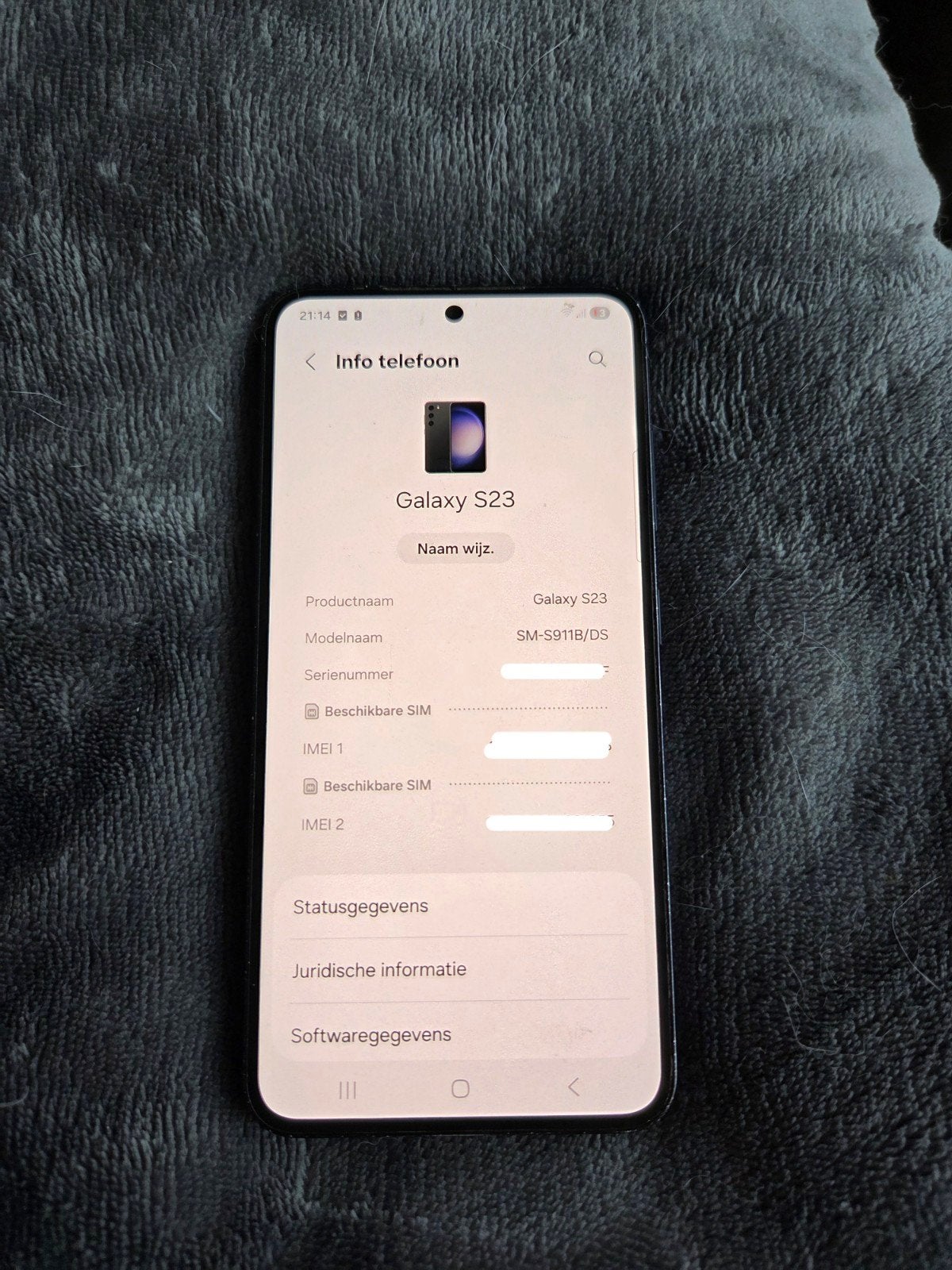Samsung Galaxy S23 5G 256GB dual-sim. Zo goed als nieuw!, Telecommunicatie, Mobiele telefoons | Samsung, Ophalen, Zwart, Touchscreen