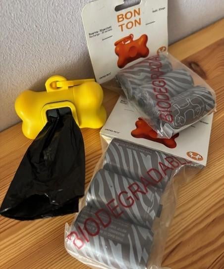 Bonton poepzakjes houder + 70 poepzakjes, Dieren en Toebehoren, Honden-accessoires, Ophalen of Verzenden, Nieuw