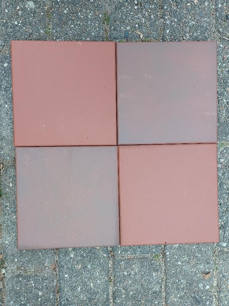 plavuizen 2 kleuren roodbruin, 43 stuks, Ophalen, Steen of Klei, Minder dan 50 cm, Zo goed als nieuw
