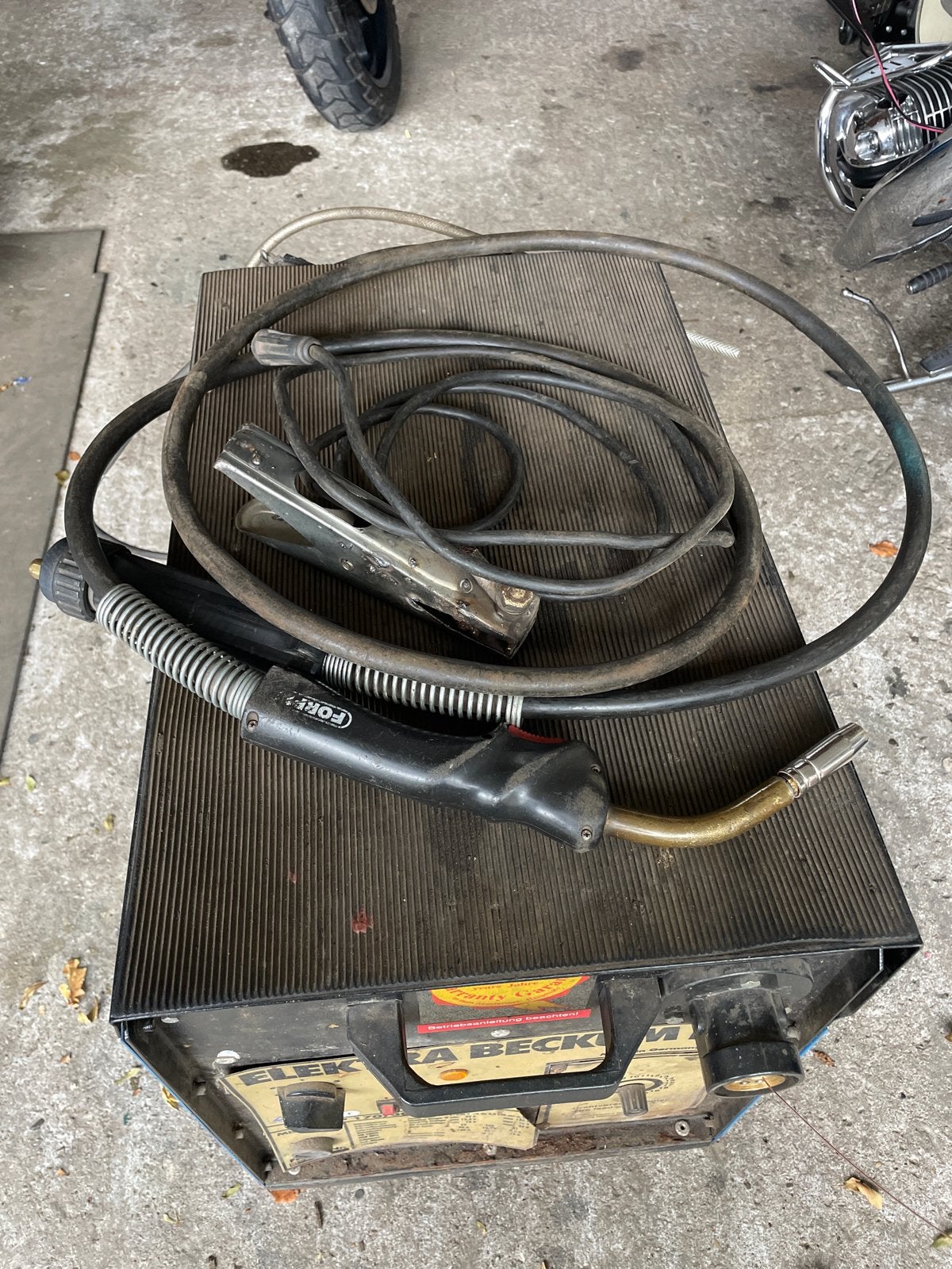 Elektra Beckum MIG/MAG Lasapparaat - Typ 170/30 TL Turbo, Ophalen of Verzenden, Gebruikt, 150 tot 250 ampère, Co2