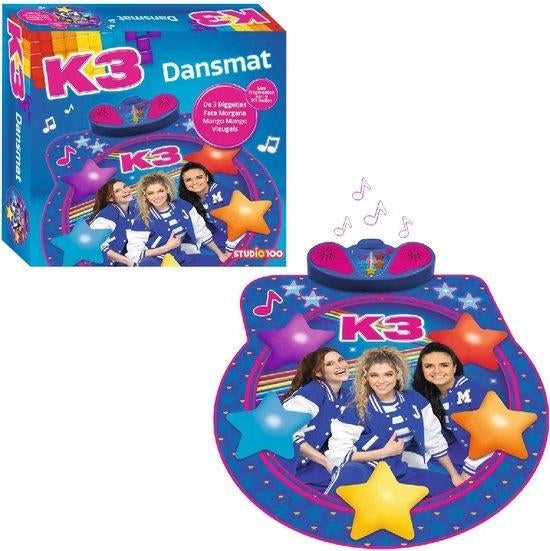 K3 - Dansmat - Interactieve Dansmat - Met 4 nieuwe liedjes, Nieuw, Ophalen of Verzenden, Www.loods56.nl, X