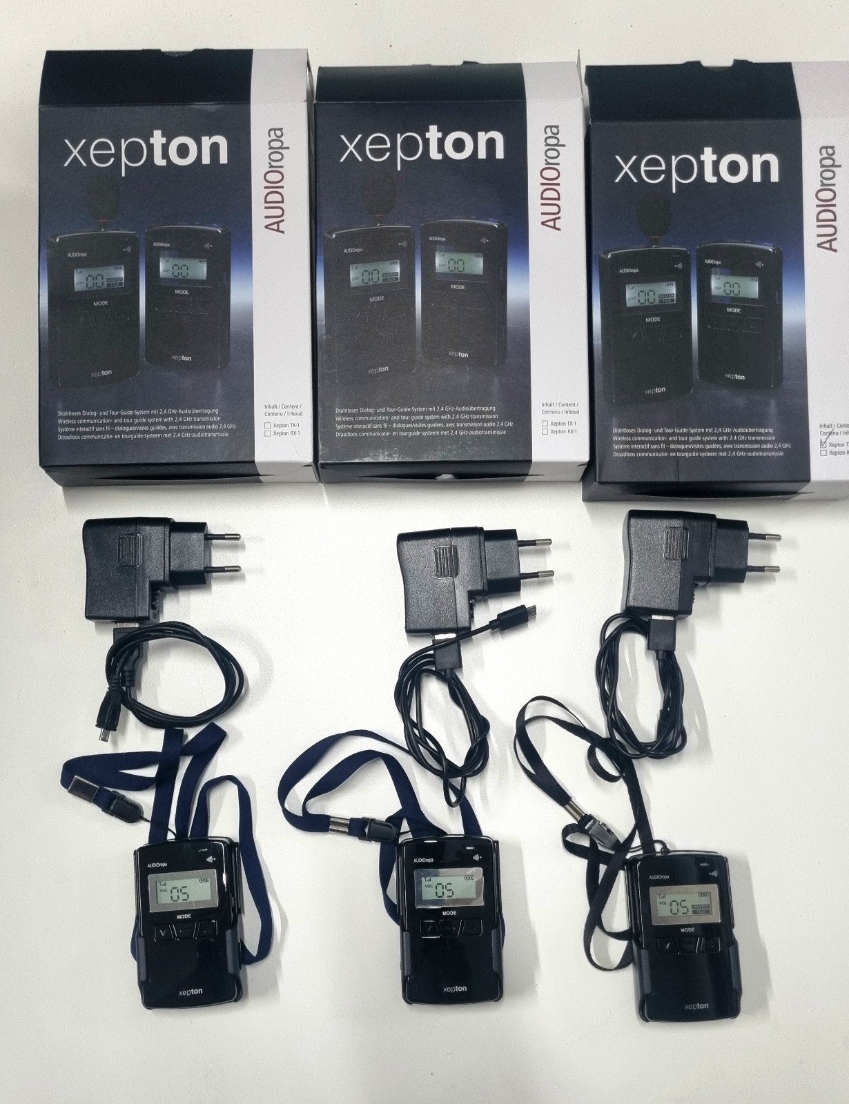 Xepton AUDIOropa Tour Guide Systeem (RX-1 Ontvanger), Ophalen of Verzenden, Zo goed als nieuw, Audio