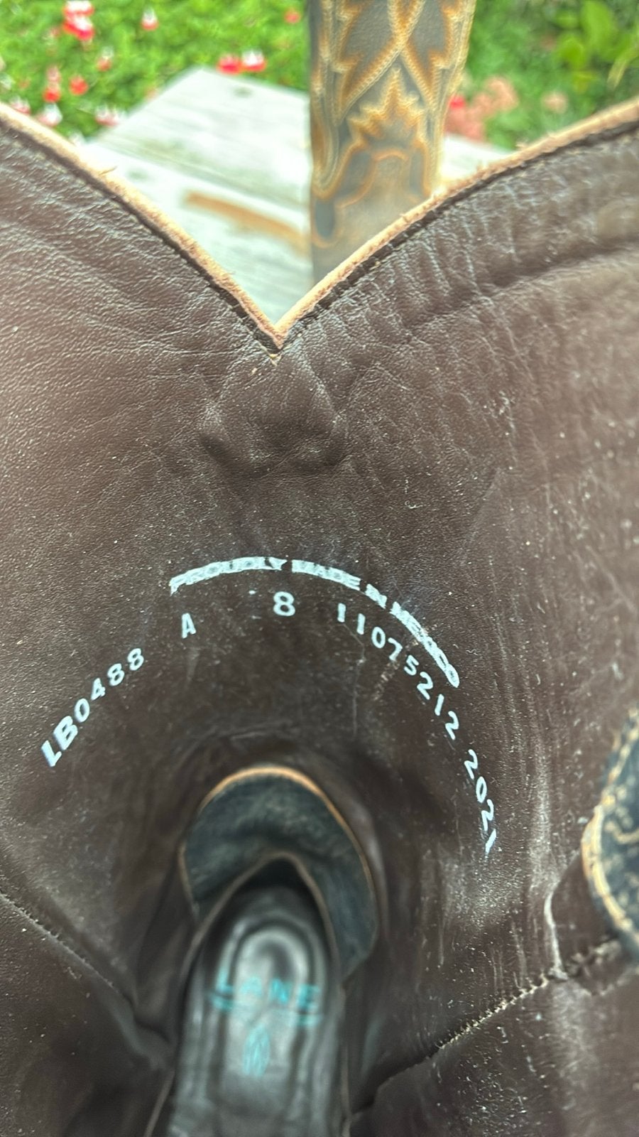 Foto 7 van Handgemaakte leren cowboylaarzen Boots by M maat 39