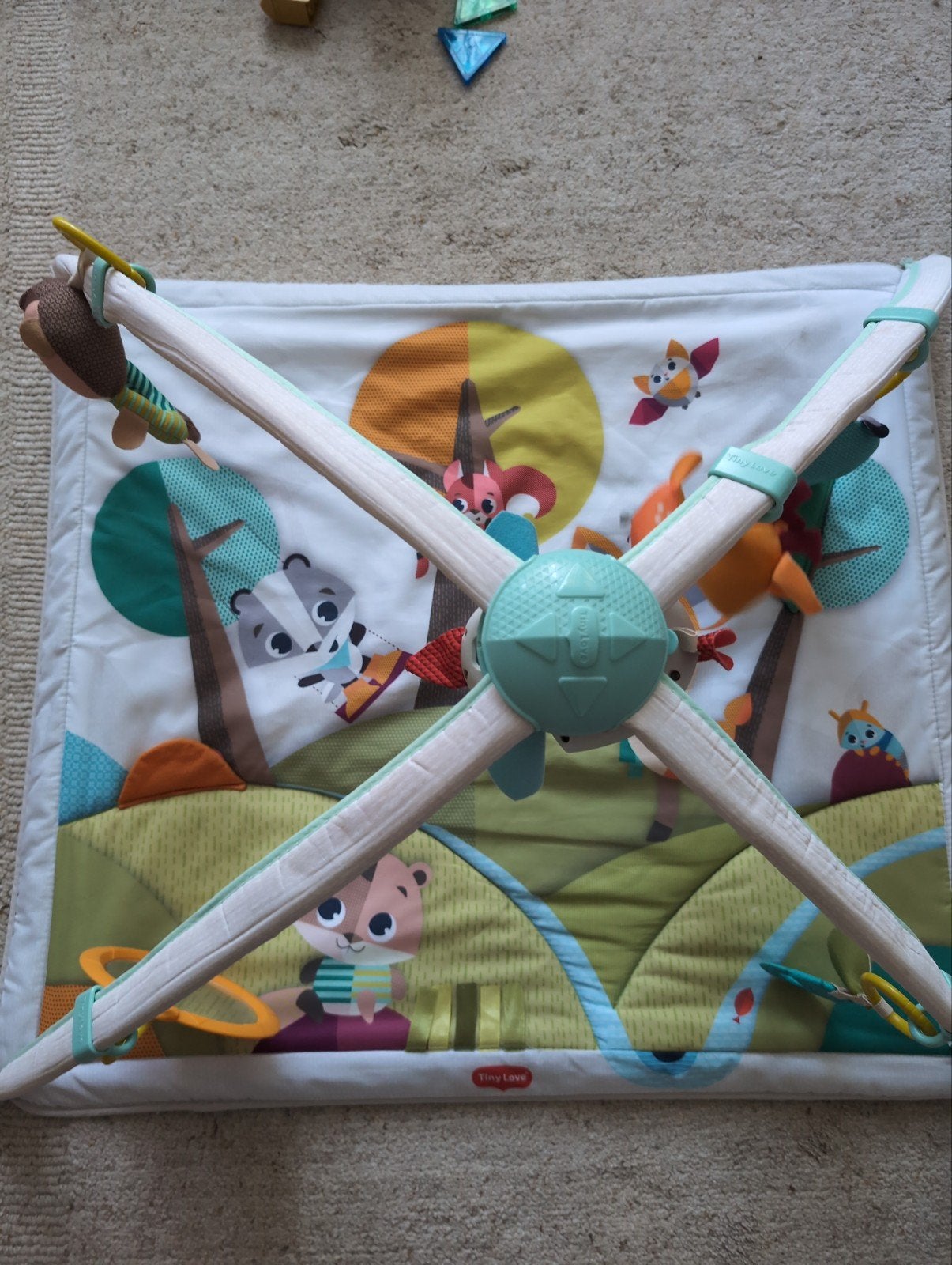 Tiny Love Speelmat met Muziek en Dierenhangers | Playmat, Kinderen en Baby's, Speelgoed | Babyspeelgoed, Ophalen, Gebruikt, Speelkleed