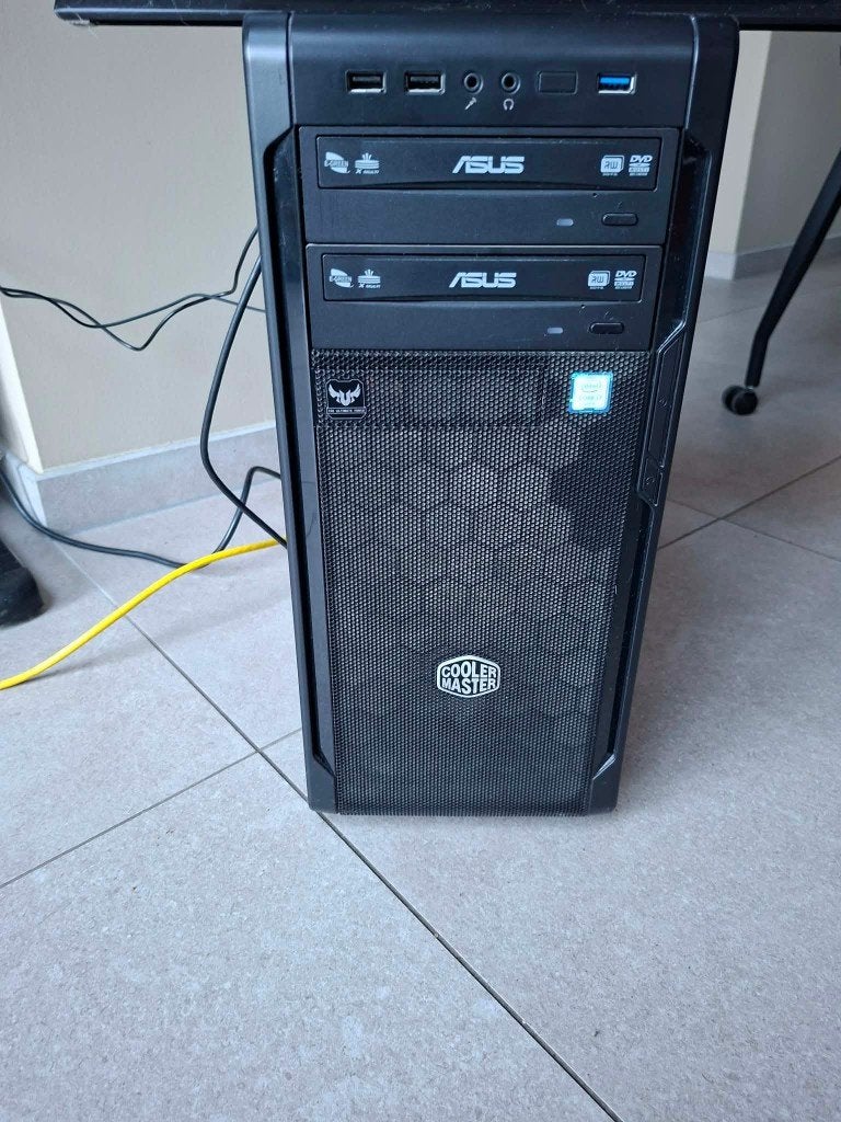 Intel Core I7 pc 6700 CPU 3.40 GHZ, Ophalen, Gebruikt, Met monitor, Zelf gebouwde pc