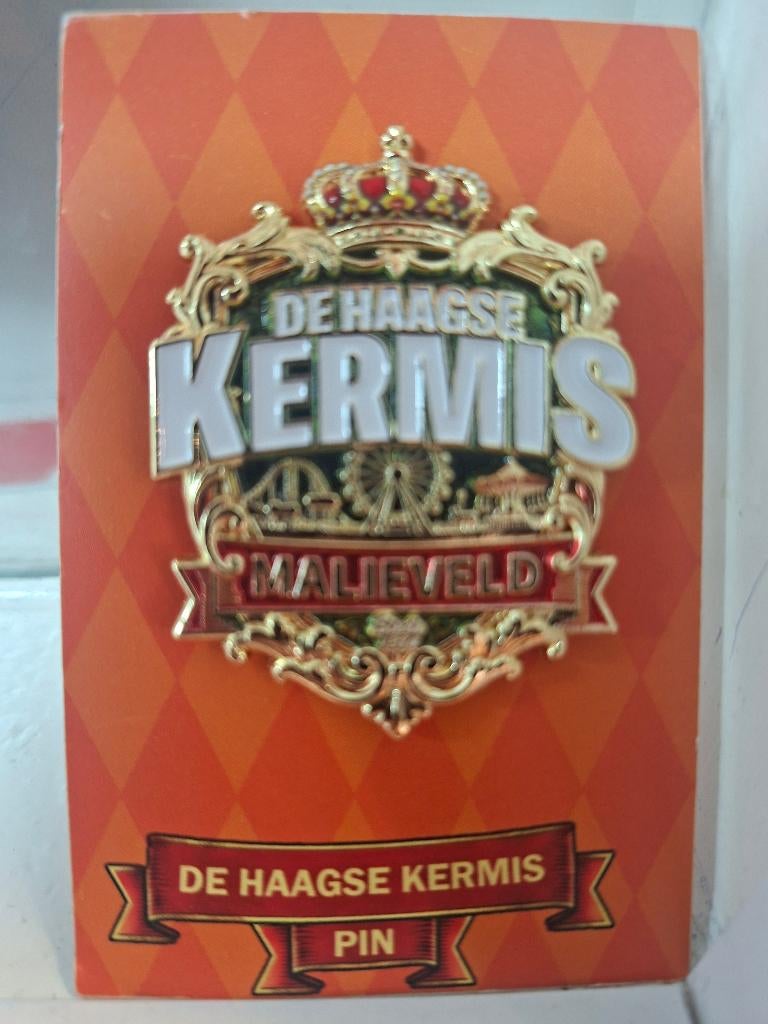 Haagse Kermis Pin, Verzamelen, Speldjes, Pins en Buttons, Ophalen, Nieuw, Stad of Land, Speldje of Pin