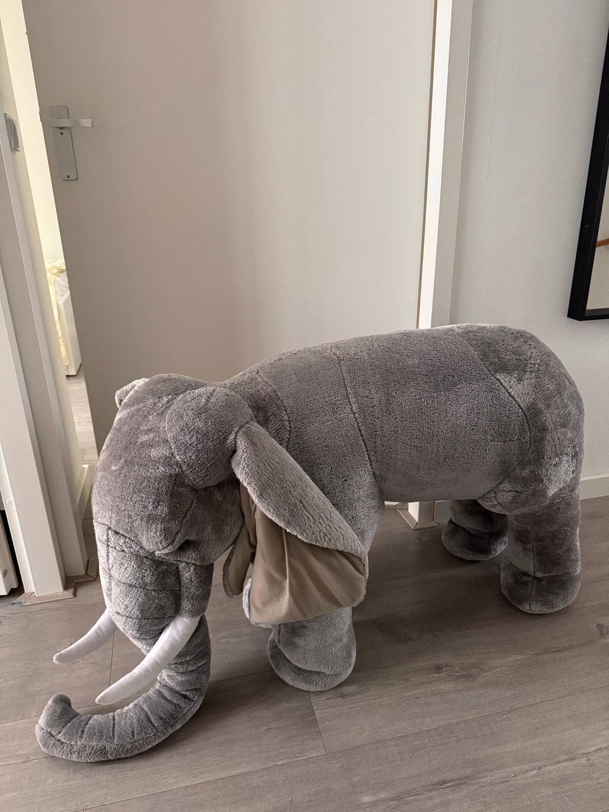 Grote pluche olifant van Childhome - Zo goed als nieuw, Kinderen en Baby's, Speelgoed | Knuffels en Pluche, Ophalen, Overige merken