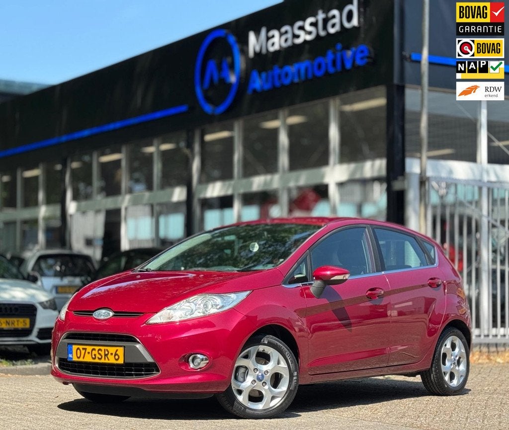Ford Fiesta 1.25 Nieuwe APK Cruise Airco Xenon Park.sensoren, Voorwielaandrijving, 82 pk, Origineel Nederlands, Bedrijf