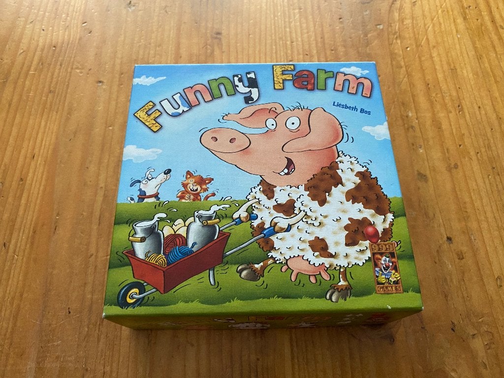 Funny Farm kaartspel, Ophalen, Gebruikt, 999 Games