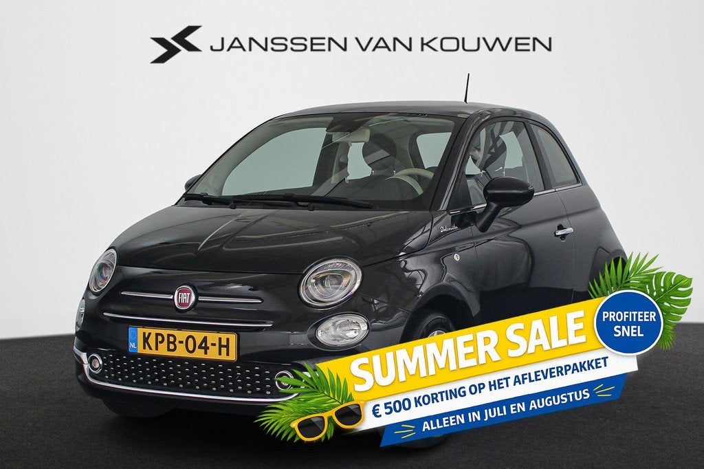 Fiat 500 1.0 Hybrid Dolcevita Panoramadak Apple CarPlay Stoe