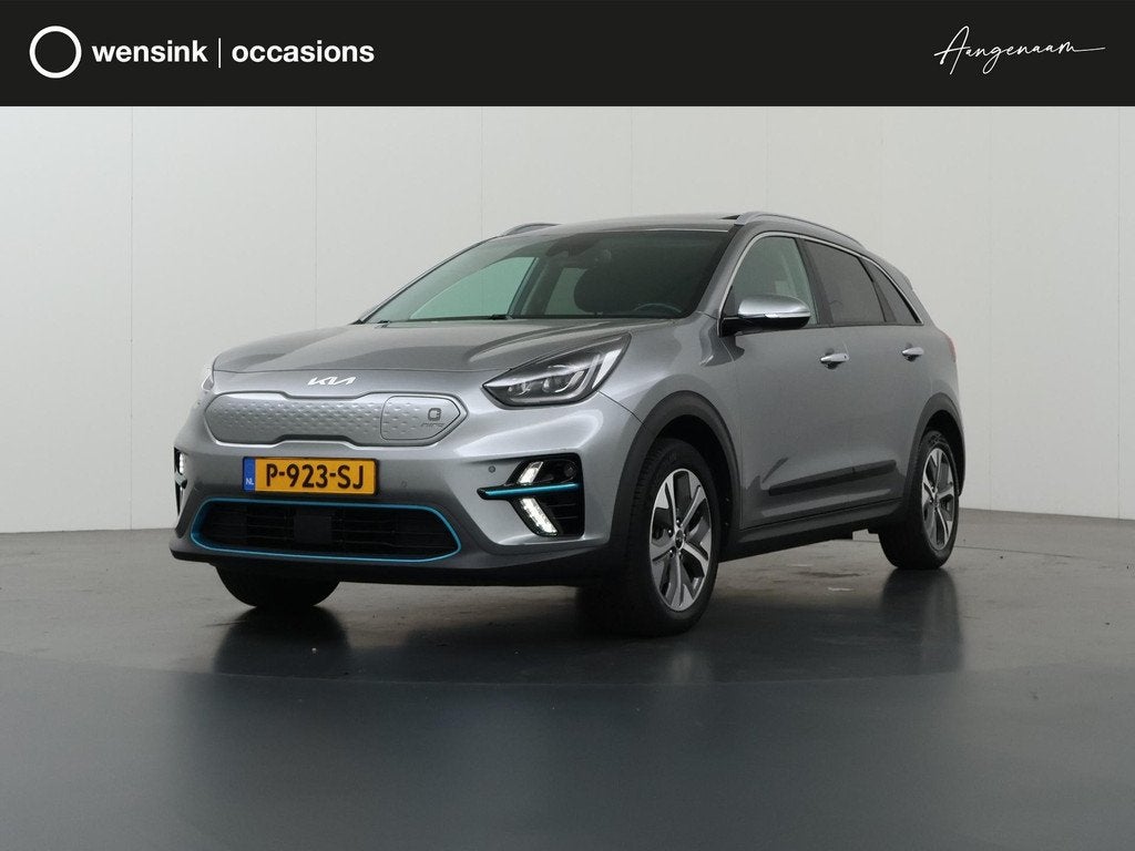 Kia e-Niro DynamicPlusLine 64 kWh | SOH 95% | Schuif/Kanteld, Auto's, Kia, Gebruikt, 1712 kg, Leder en Stof, Origineel Nederlands