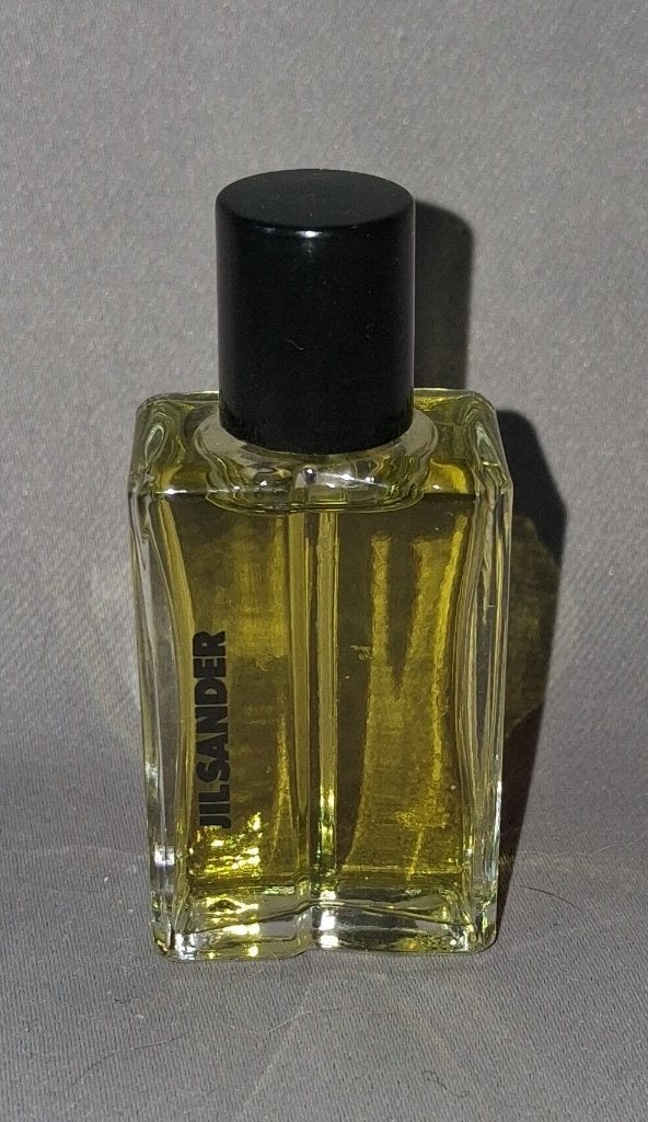 Volle parfum mini - Jil sander men, Ophalen of Verzenden, Zo goed als nieuw, Miniatuur, Gevuld