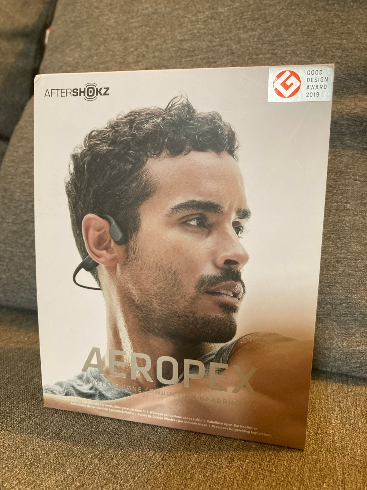 Aeropex cosmic black AS800 AfterShokz Bone Conduction, Bluetooth, Bone conduction, Ophalen of Verzenden, Zo goed als nieuw