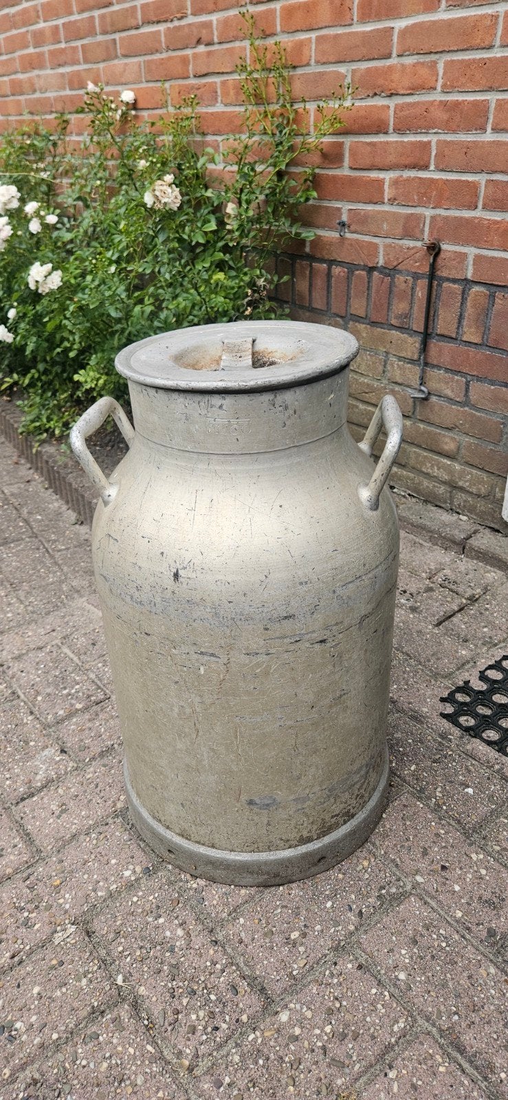 Authentieke Frico aluminium melkbus uit de jaren '50, Antiek en Kunst, Ophalen